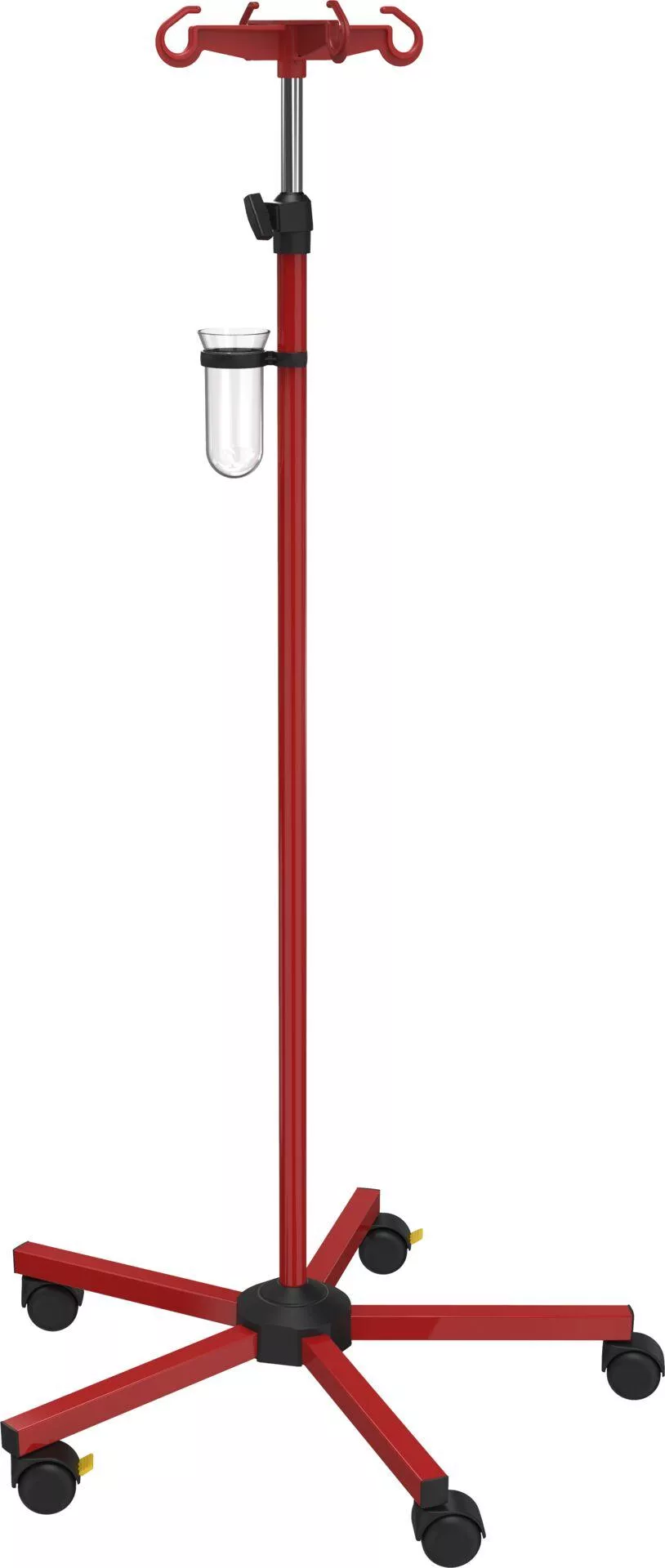 Farbiger Infusionsständer