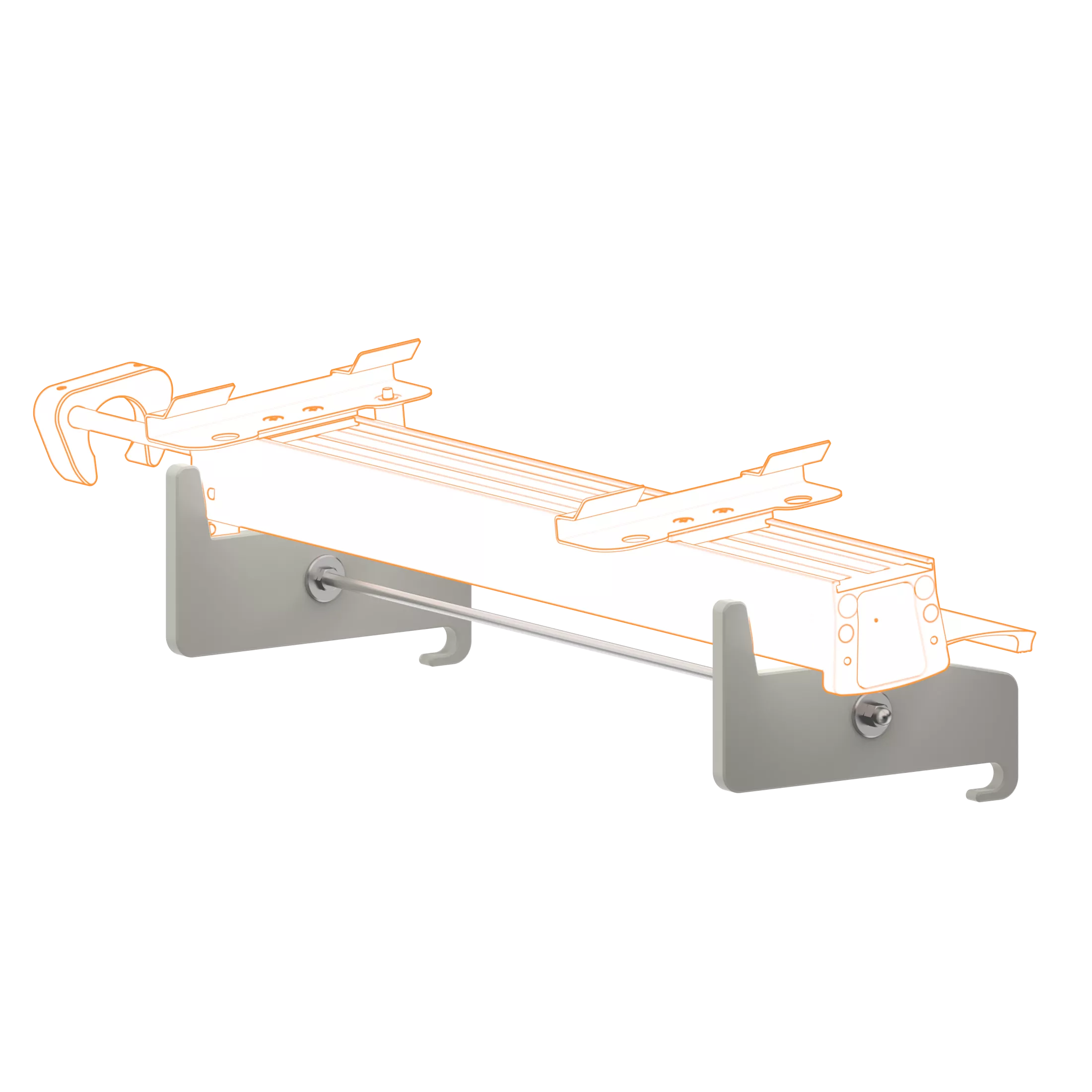 Suporte de porta equipamentos para protetores