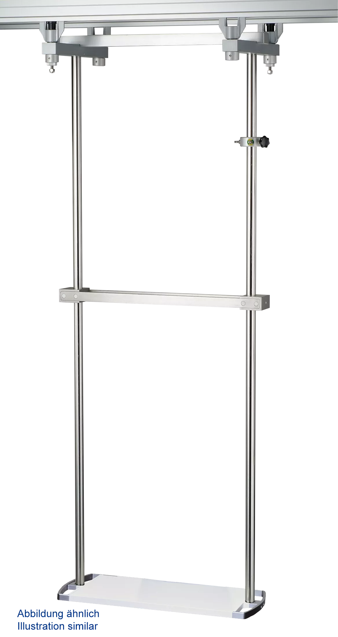 Poste de teto para equipamento sistema Duorail 