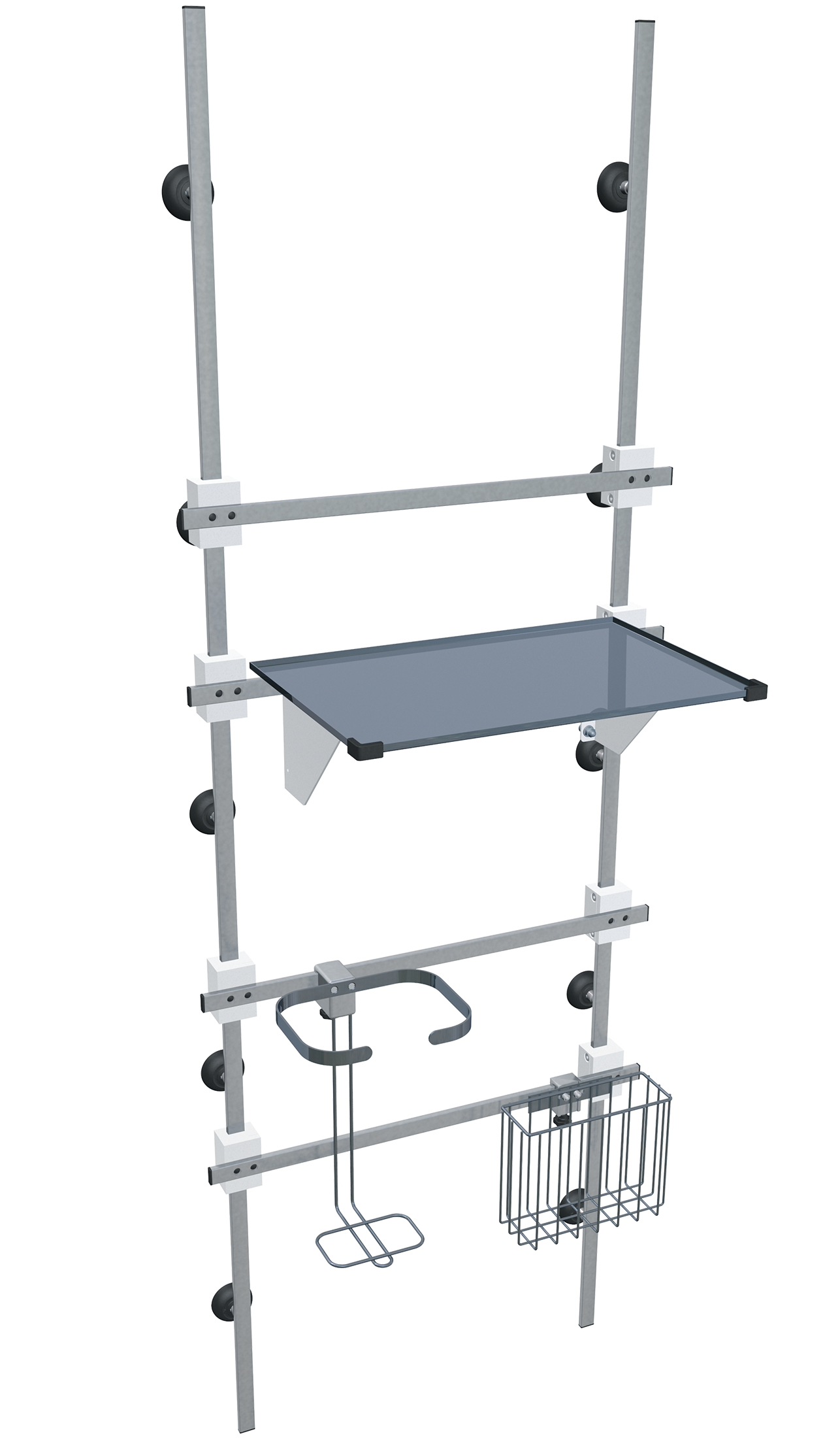 Rail medical horizontal