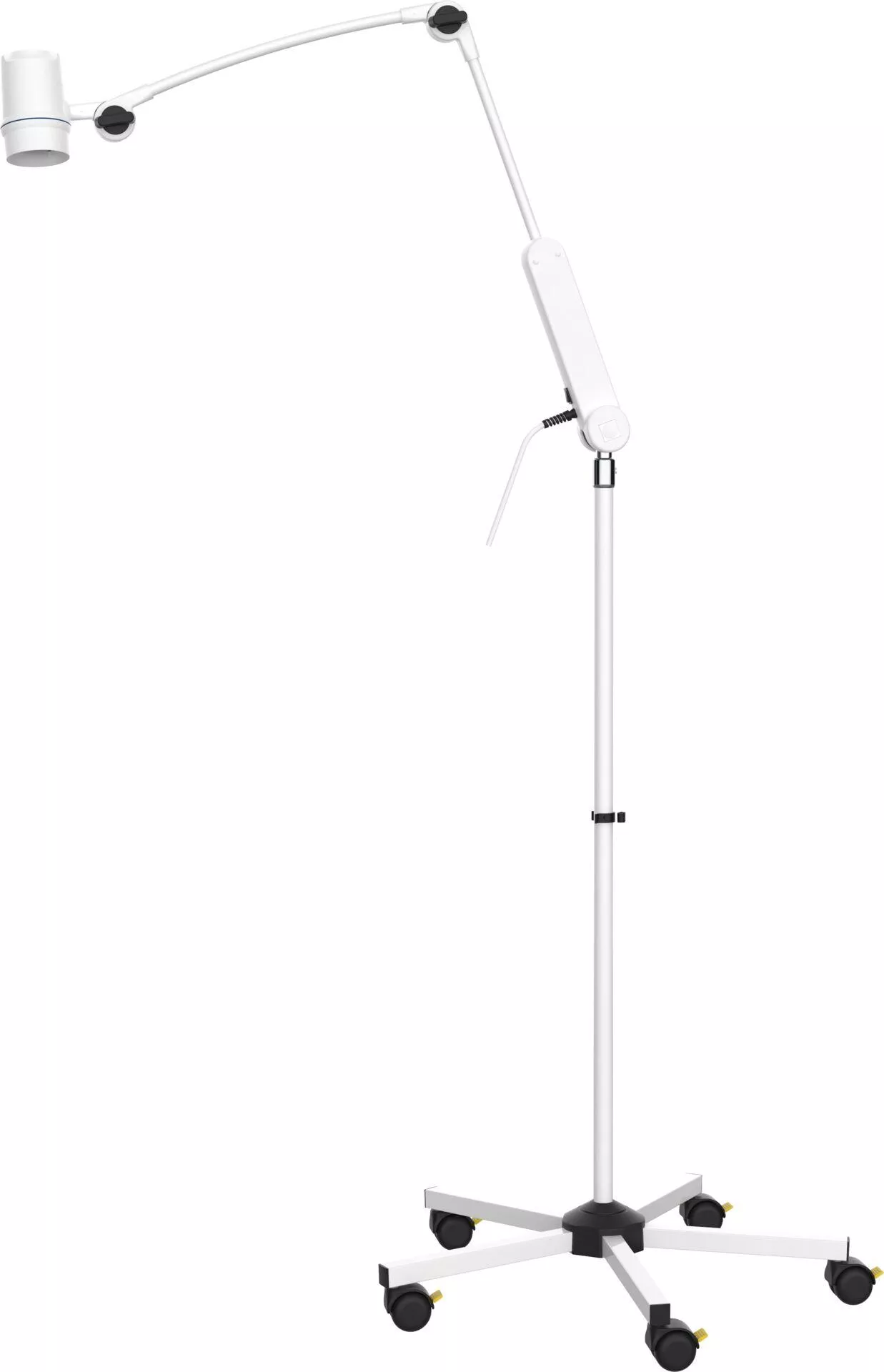 Mobile LED-Untersuchungsleuchte auf Standrohr