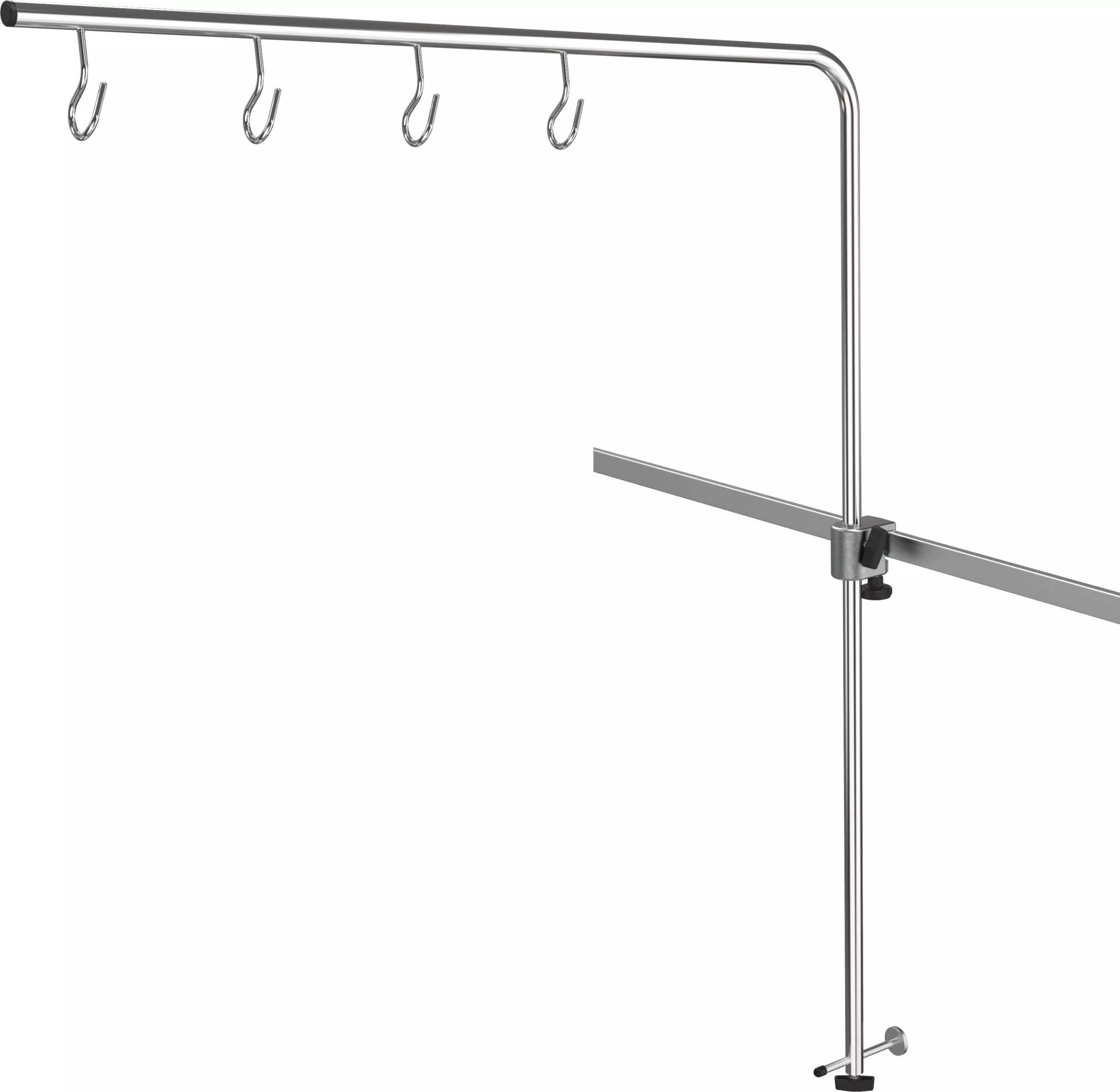 Abgewinkelter Infusionshalter