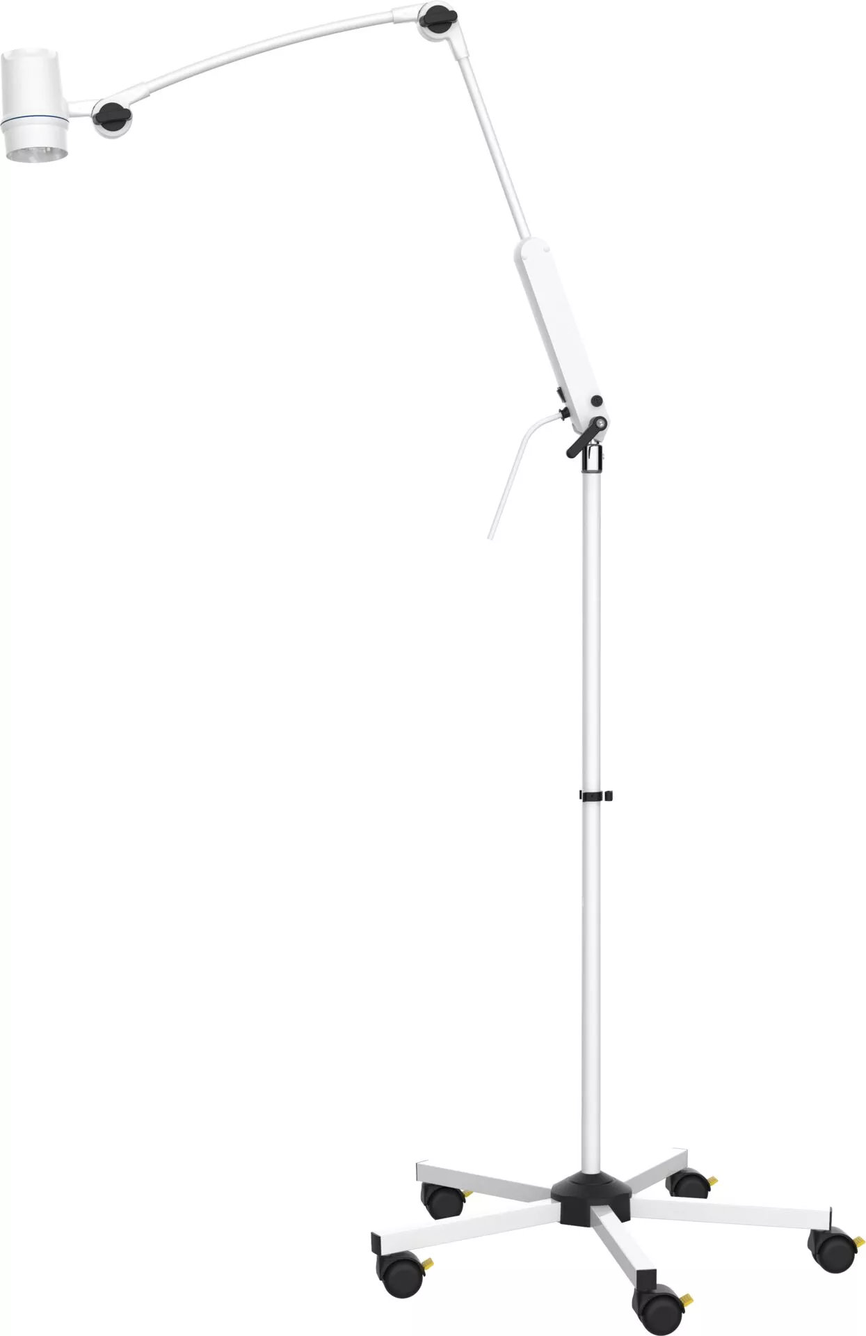 Mobile LED-Untersuchungsleuchte auf Standrohr