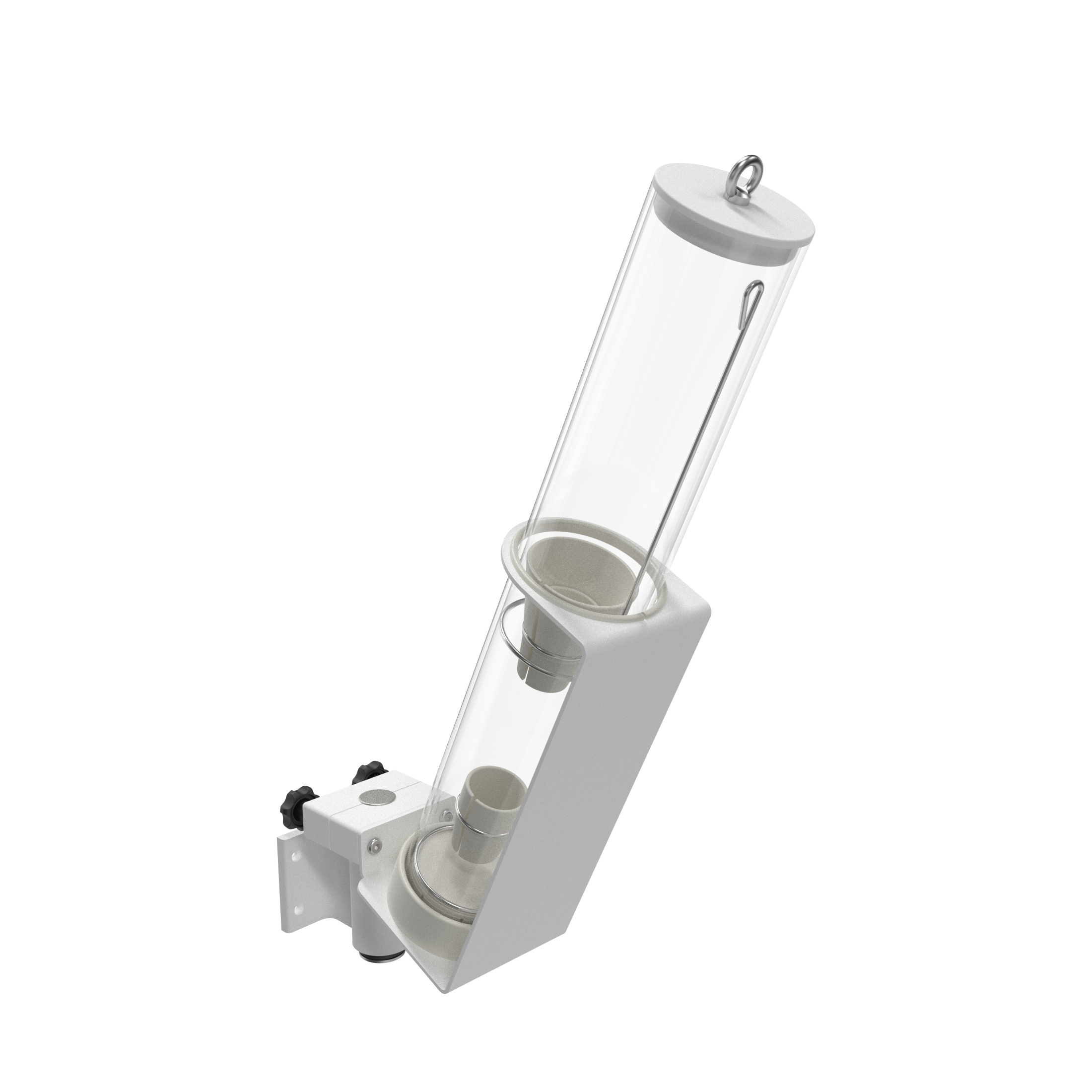 Immersion disinfection tube for vaginal probe