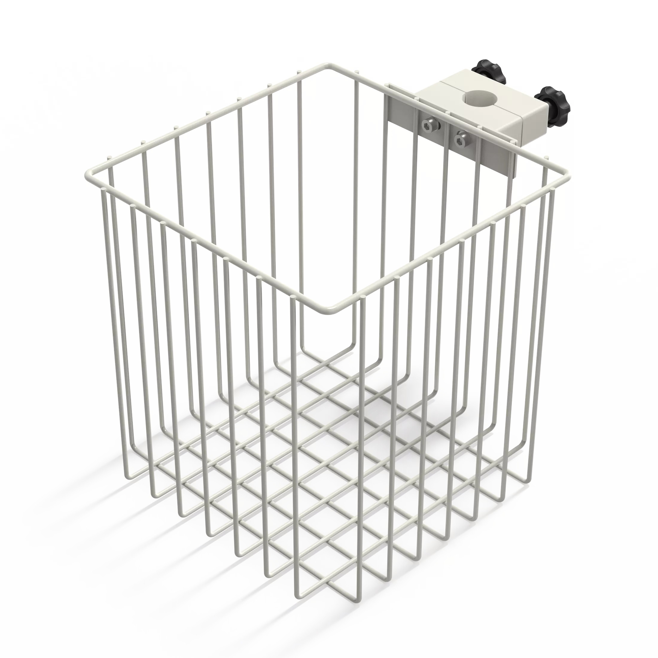 Cesta multifuncional com braçadeira