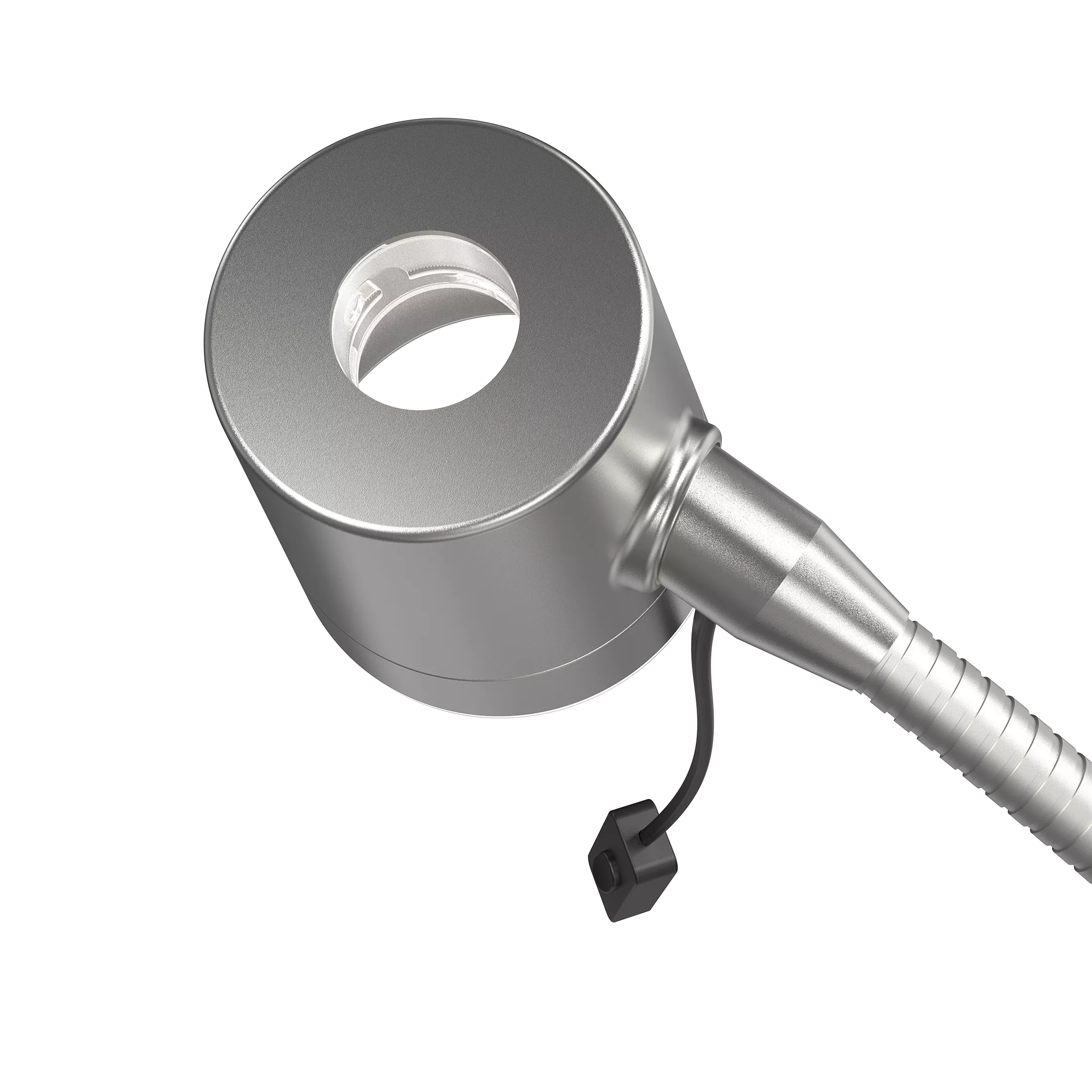 LED Leseleuchte, silber