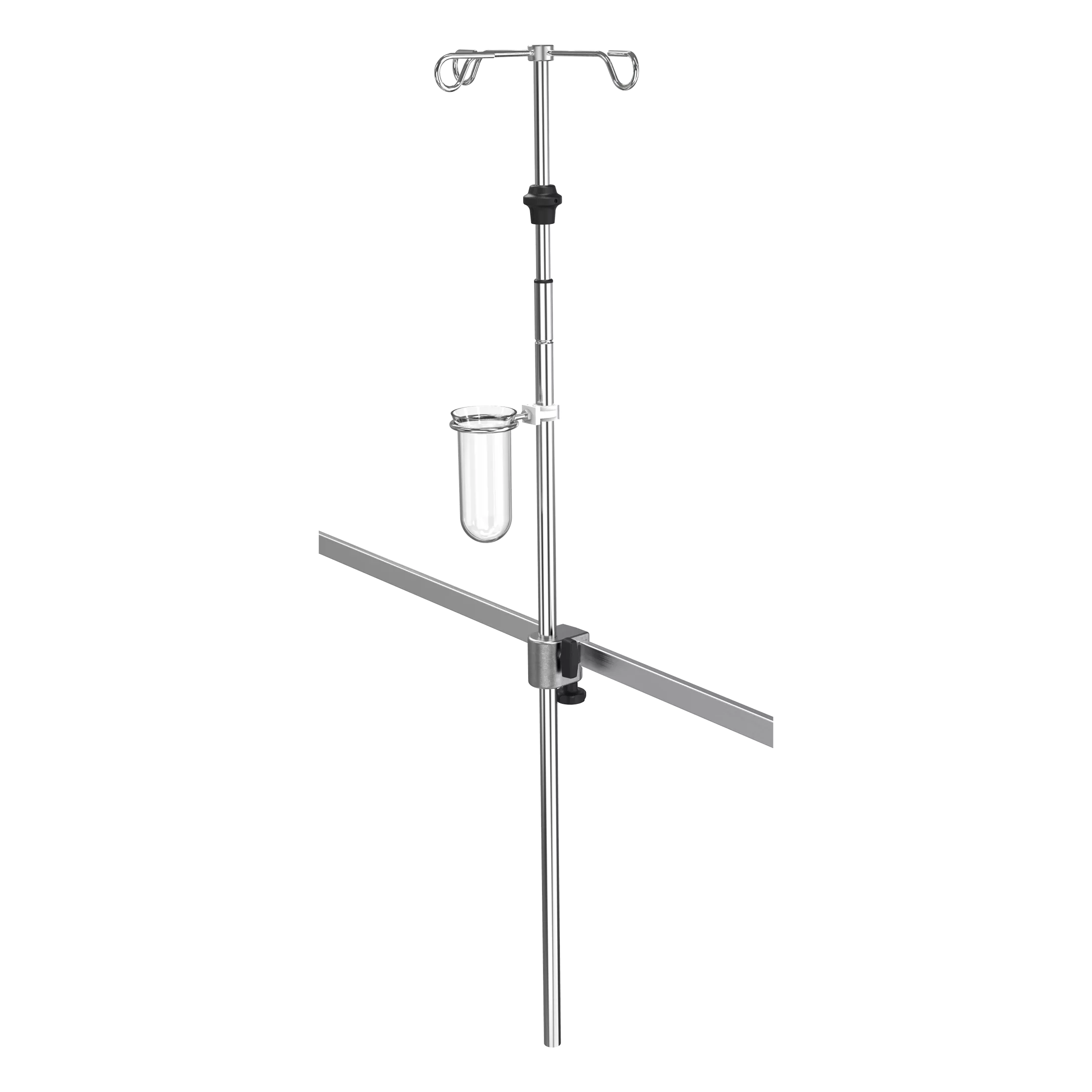 Infusionsstativ Ø 18 für Gerätenormschiene