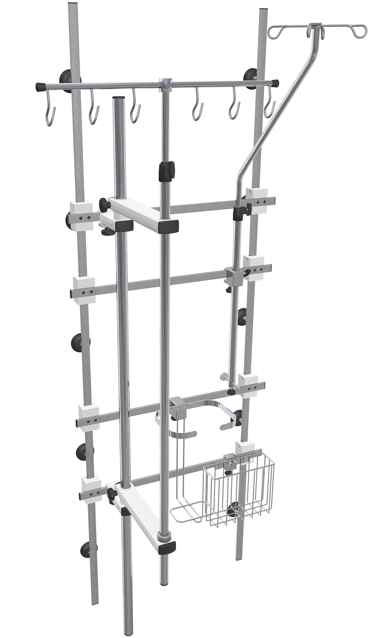 Rail medical horizontal