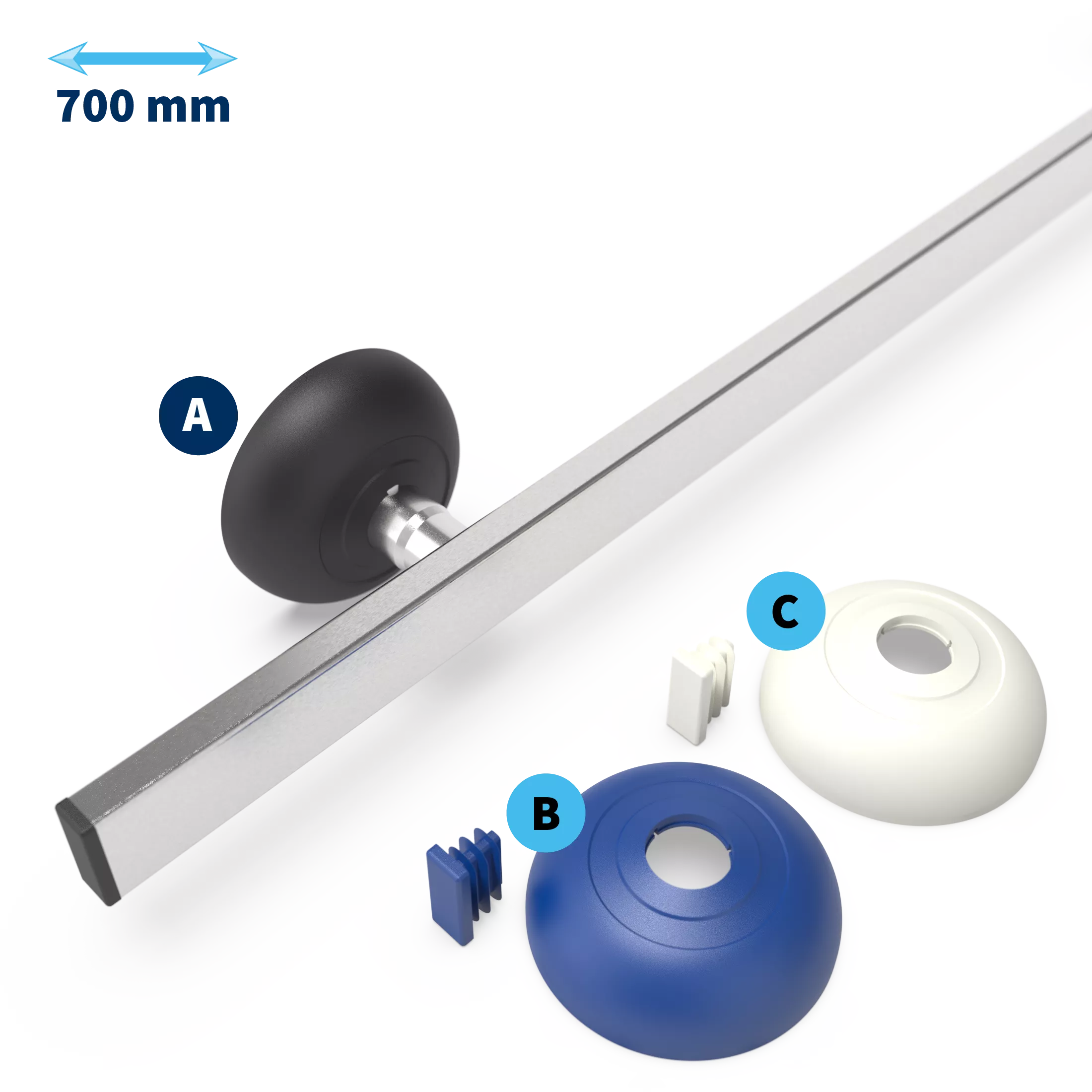 Wandschiene / Gerätenormschiene