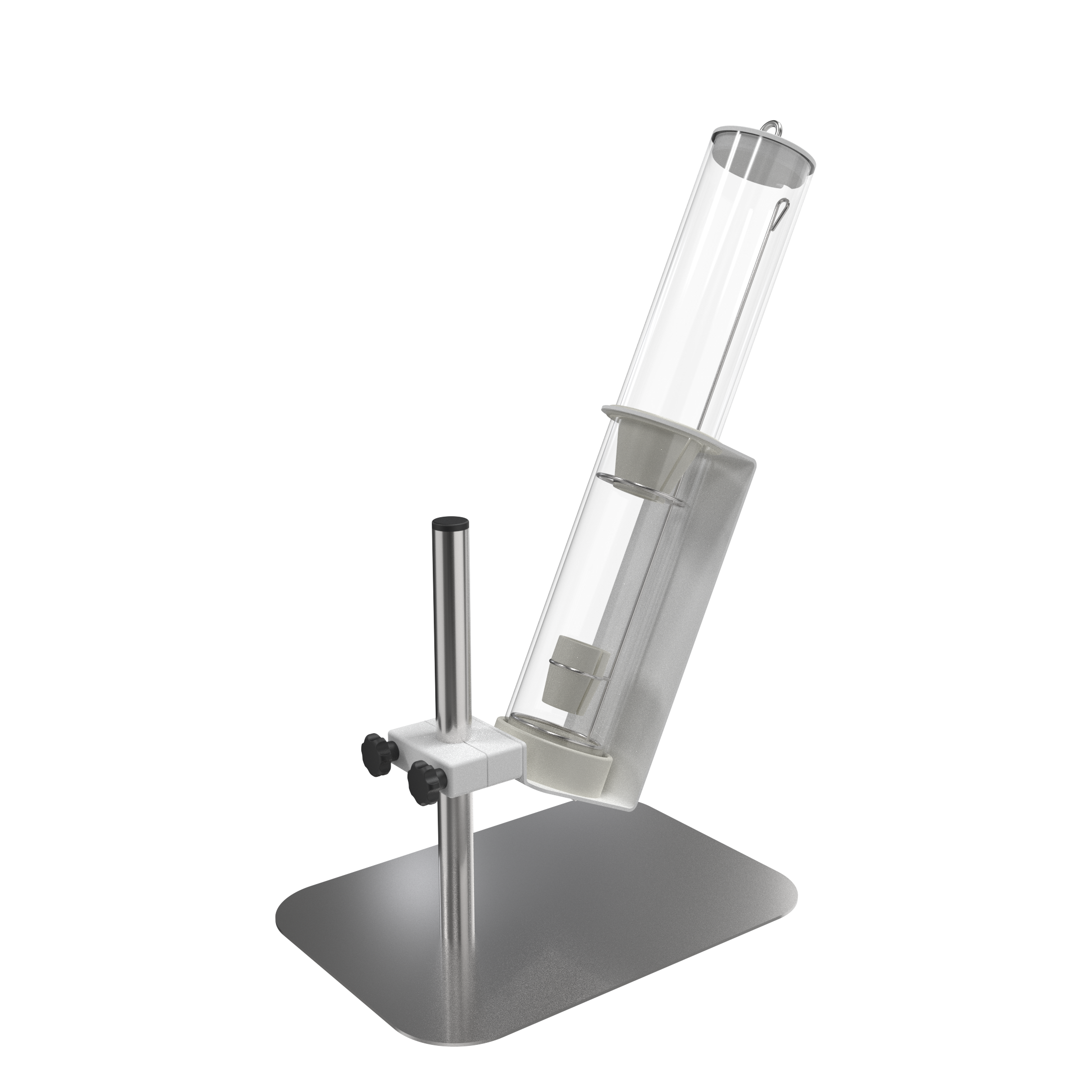 Immersion disinfection tube for vaginal probe