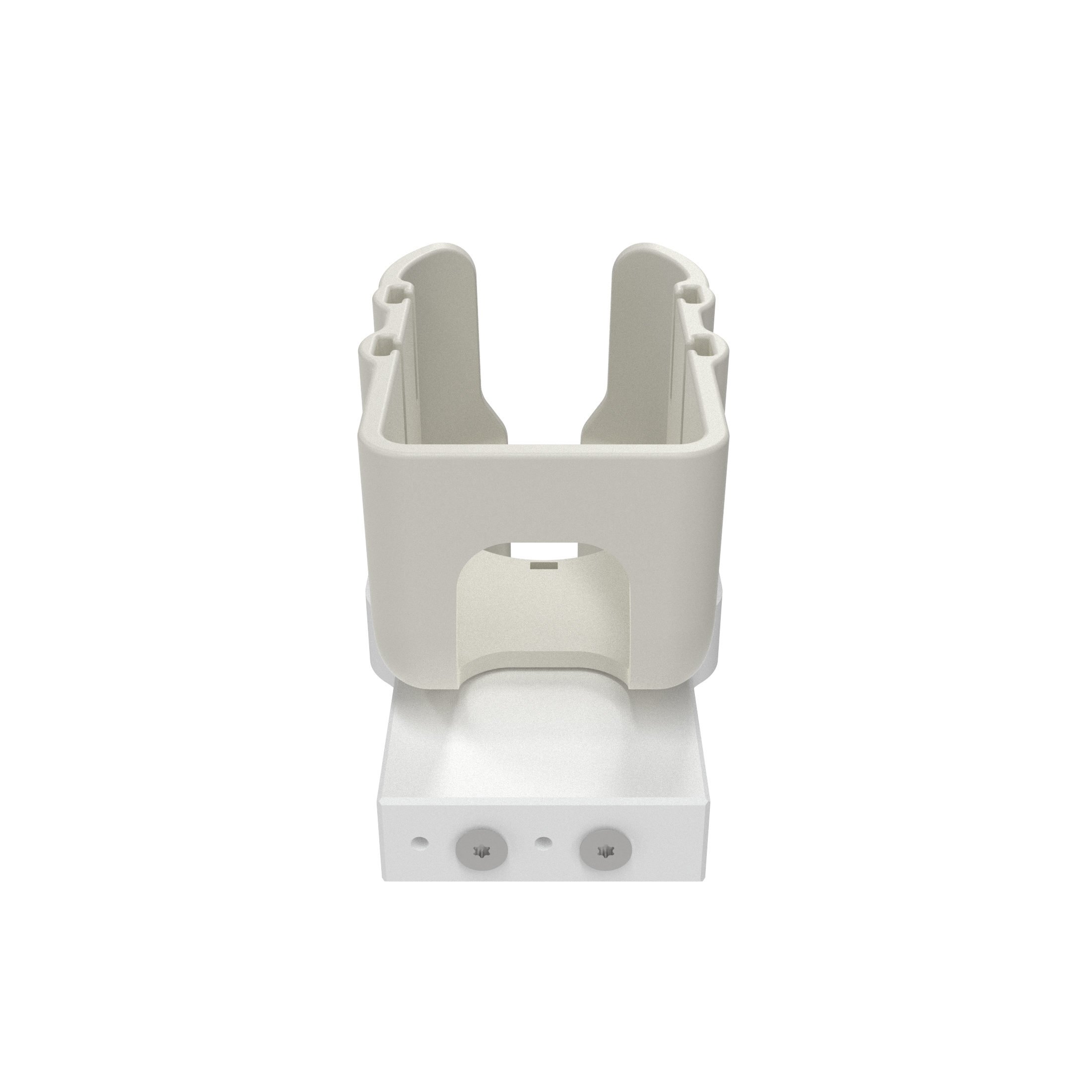 Plug holder for hygienic rear wall / protector