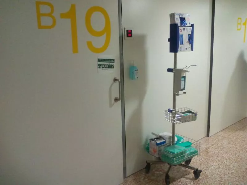Mobiles Hygienecenter - Komplett