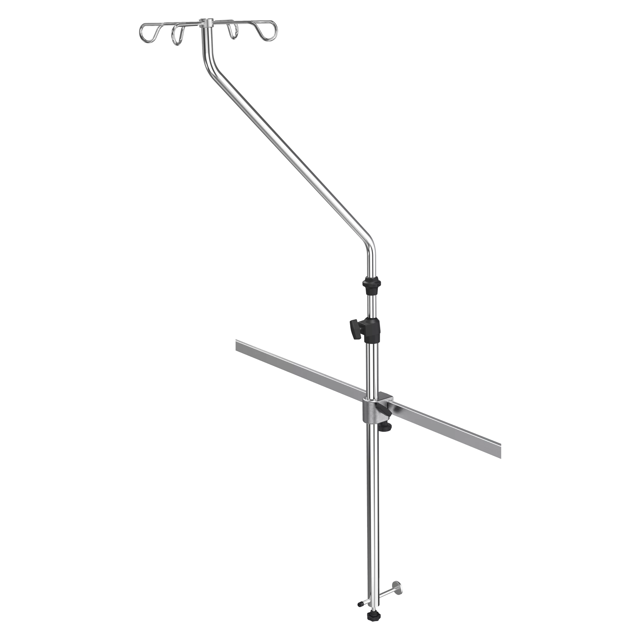 Abgewinkeltes Infusionstativ