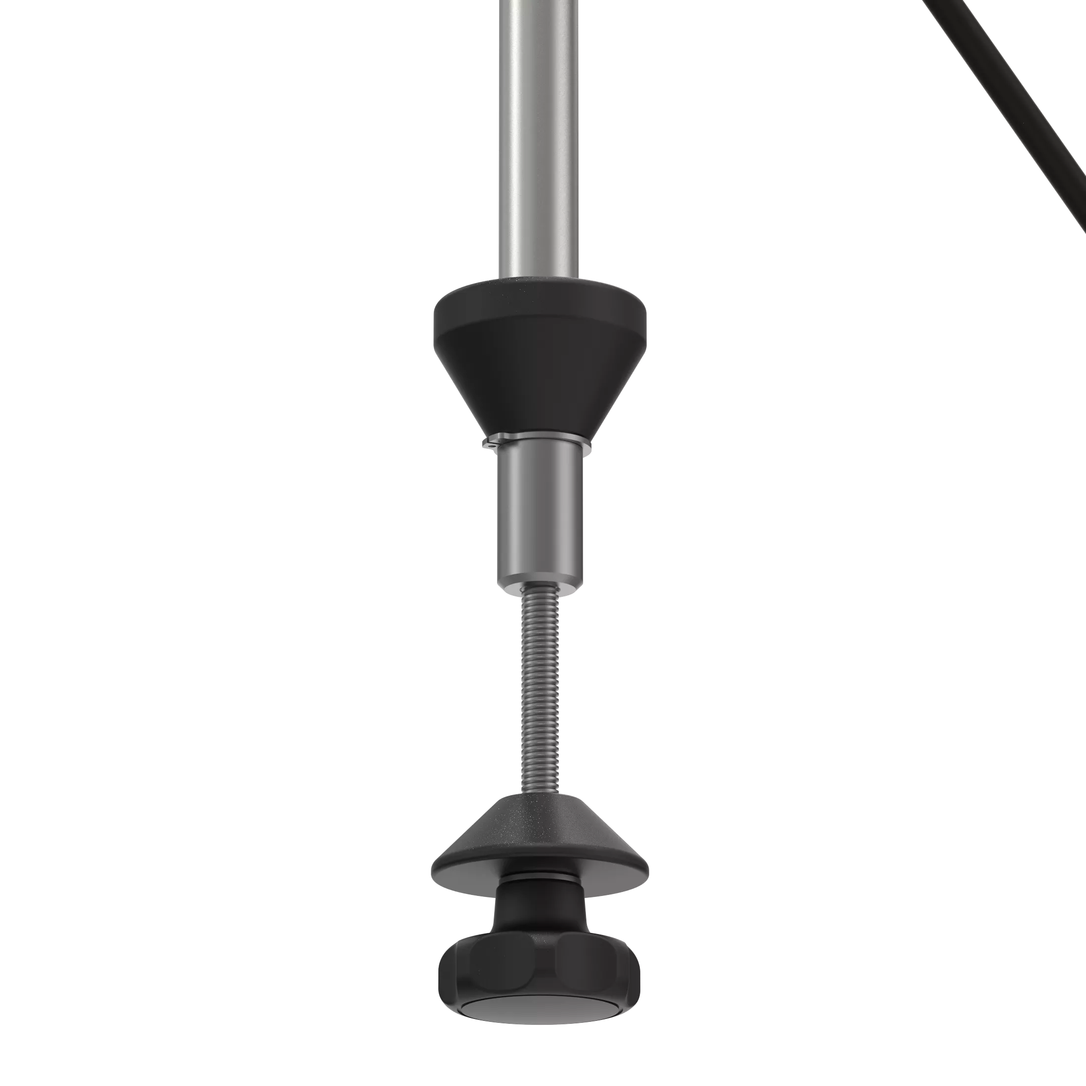 LED Leseleuchte, silber