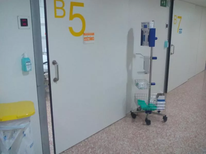 Mobiles Hygienecenter - Komplett