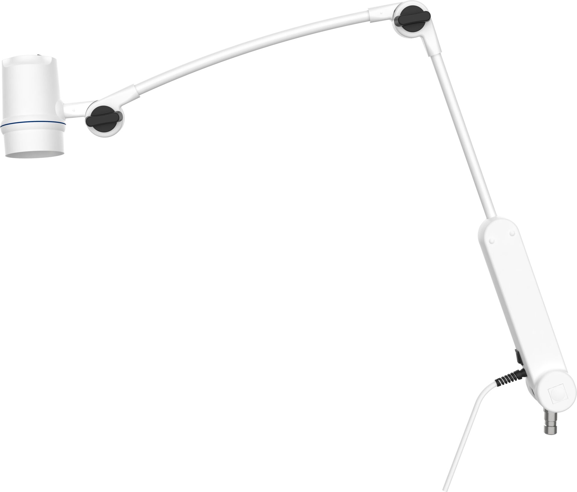 LED - Lamp with double-joint articulated arm