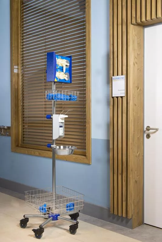 Mobiles Hygienecenter - Komplett